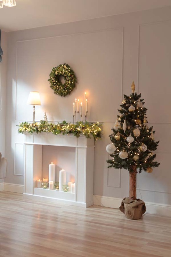 girlanda / dekoracja na stół Green Canoe Nature, dł.1,8m  