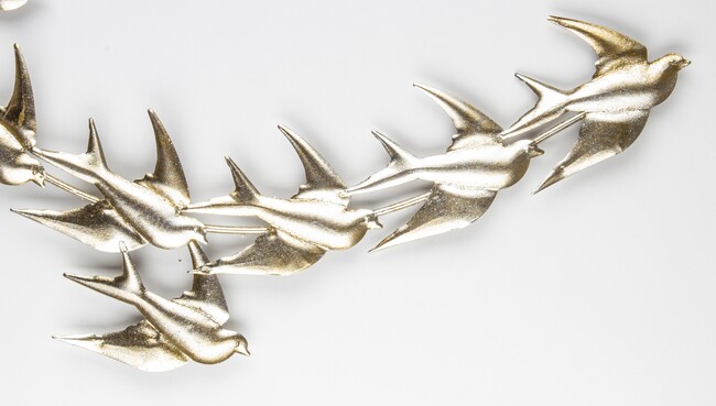 Avis Gold, efektowny decor ścienny, wym.35x86cm