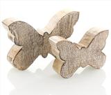 drewniany motylek wiosenny, Vintage, wym.14x9cm