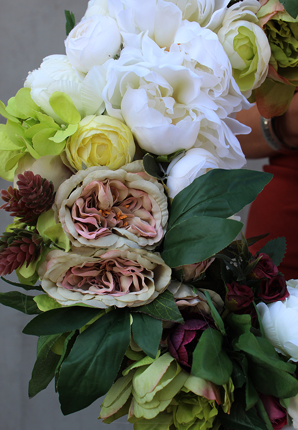 Caryca Katarzyna Green efektowny wieniec na drzwi, śr.50cm