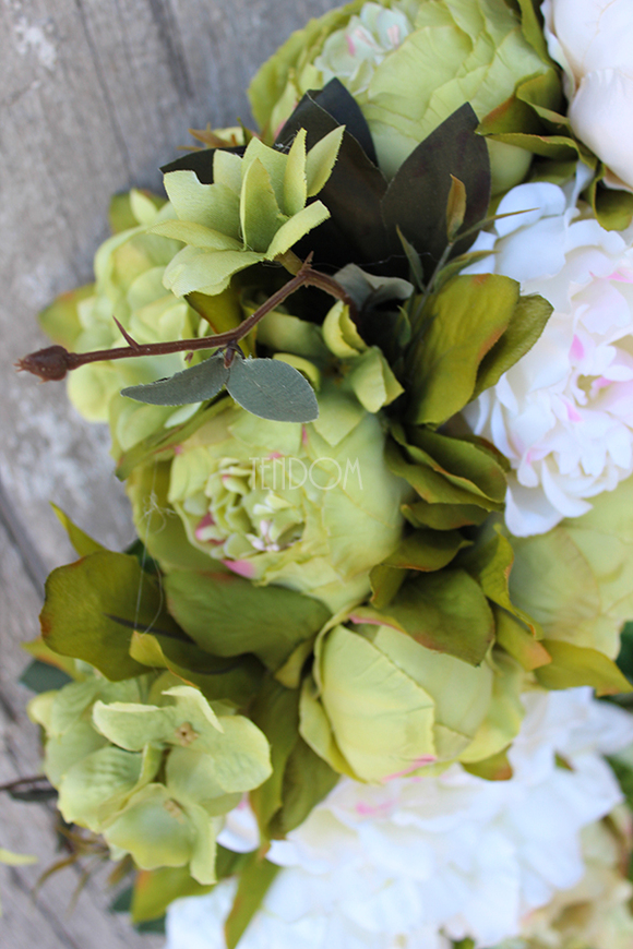 Caryca Katarzyna efektowny wieniec na drzwi, śr.50cm 