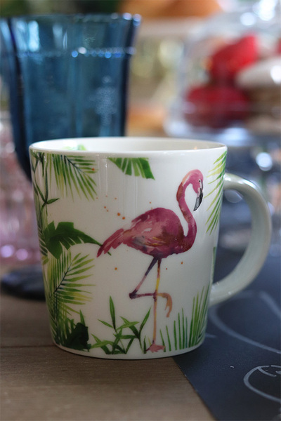 Flamingo Haiti, kubek w pudełku prezentowym, poj.350ml 