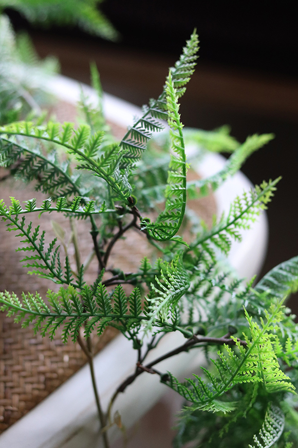 girlanda / dekoracja roślinna Wild Fern, wym.160cm
