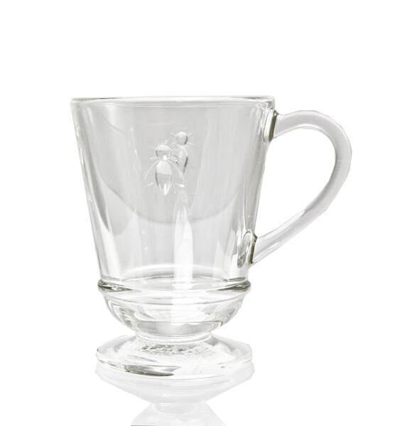 OD RĘKI La Rochere, pszczoła, szklanka z uszkiem 6 sztuk, poj.275ml