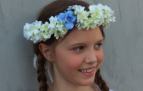 komunijny wianek na głowę, Emilia, rozmiar uniwersalny