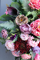 Lenia, komplet dekoracji nagrobnych, wiązanka + bukiet