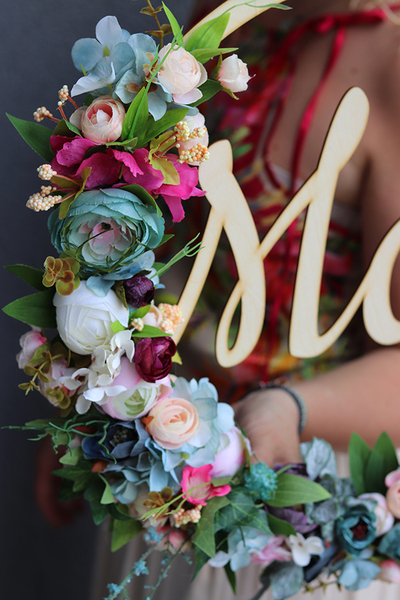 Caryca na Santorini, wypożyczenie dekoracji na ślub / wesele / rocznicę, Mąż i Żona, komplet