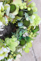 elegancki wianek na drzwi Letnia Świeżość, śr.25cm