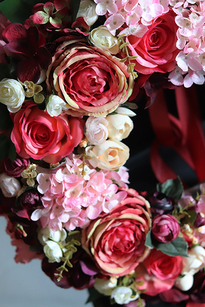 Runna, dekoracyjny wianek na drzwi / stroik na stół, śr. 45cm