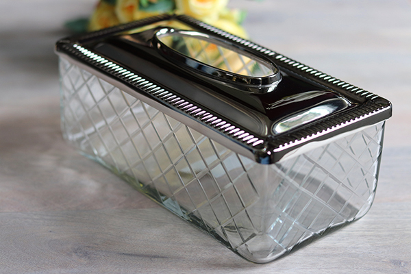 chustecznik / serwetnik, Glamour Spring, wym.11x25x12cm 