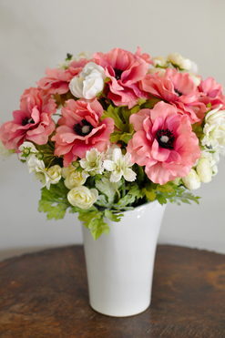 dekoracja kwiatowa Anemony, wys.40cm