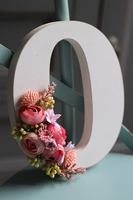 dekorowana litera, Milu, 1szt. 