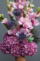 Moko Wrzosy & Mieczyki, bukiet do wazonu, największy rozmiar XL, wys.110cm 