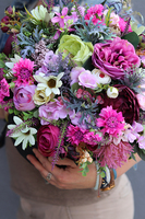 barwny flowerbox, Jesienna Aura 2, wys.34cm