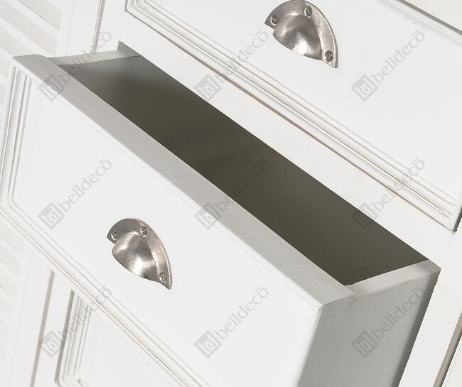 komoda z szufladami Bristol White 139x48x125cm