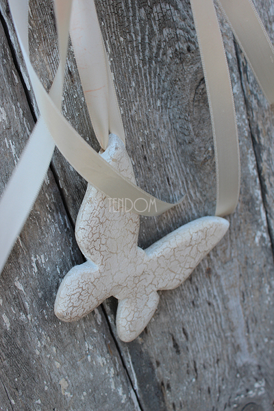 dekoracyjny wianek Ślubny, śr.30cm