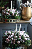 świąteczny stroik, Duży Pudrovy Las, wys. 34cm