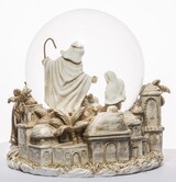 Złota Szopka, bożonarodzeniowa kula śnieżna, wym.15.4x15.7cm