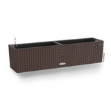 Balconera Cottage, elegancka donica z nawadnianiem, brąz, dł.80cm