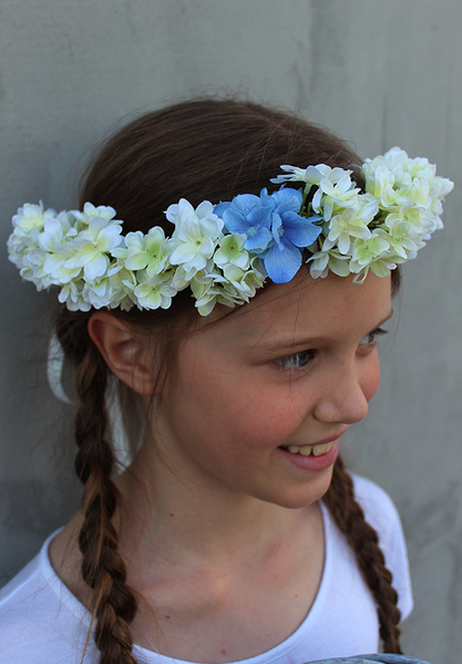 komunijny wianek na głowę, Emilia, rozmiar uniwersalny