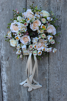 dekoracyjny wianek Ślubny, śr.30cm