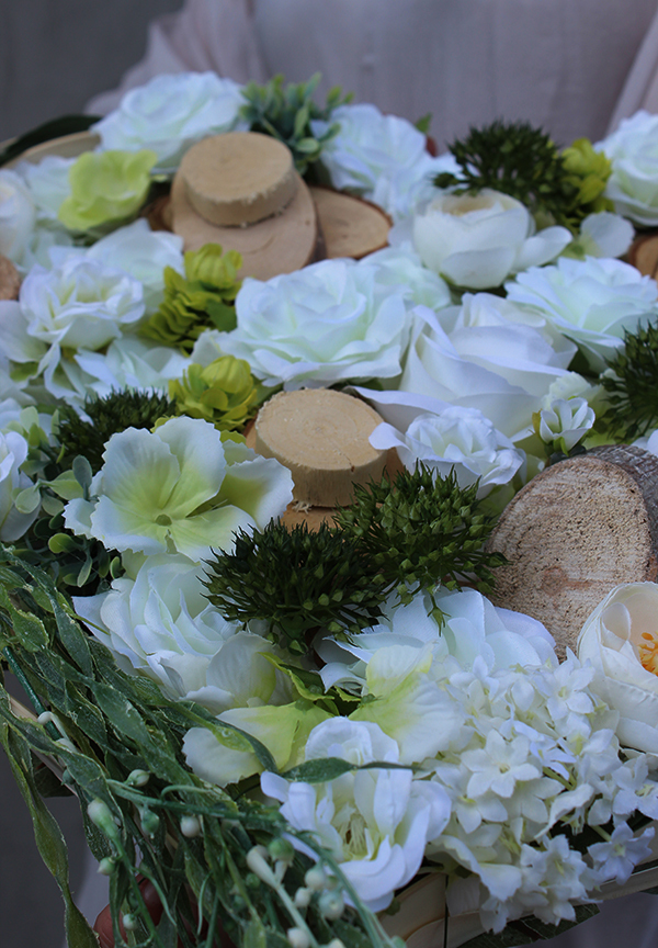 Heart, dekoracja do położenia, wym.34x40cm