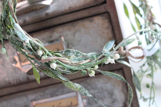 Cissa kwiatowy wianek na głowę, rozmiar uniwersalny