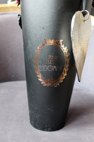 kompozycja kwiatowa / bukiet Flowerbox Roses Sand, wys.43cm