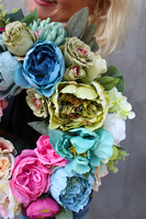 Caryca Katarzyna efektowny wianek na drzwi, śr.38cm 