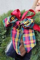 Naturalne Święta, wianek z wybraną przez Ciebie kokardą, śr.48cm