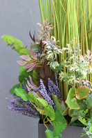 Jesienne Trawy, kompozycja ze sztucznych roślin / bukiet, wys.128cm