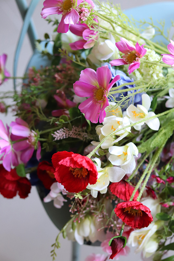 bukiet z polnych kwiatów, Regulia, dł.66cm