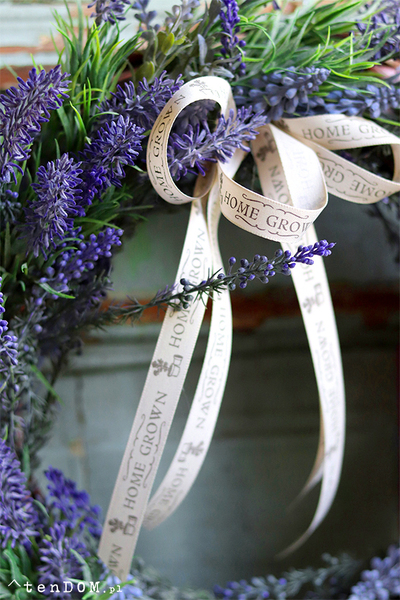 dekoracyjny wianek z lawendą, Lavender Home, śr.38cm  