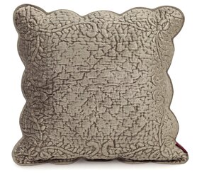 Adria, dekoracyjna poszewka velvetowa, kawa, wym.45x45cm