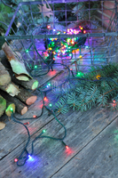 lampki LED  200szt kolorowe-IP44