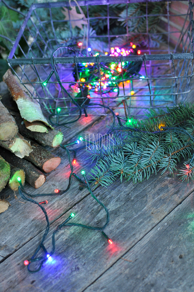 lampki LED  200szt kolorowe-IP44