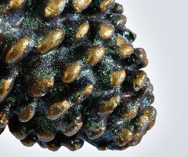 Bosco, dekoracyjna szyszka 2 wym. 8.5x8.5x13cm