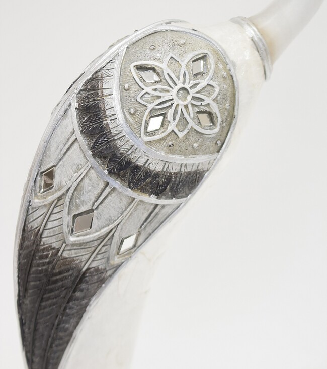 Czapla Etno, figurka glamour, wys.53cm