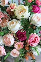 Beraso, kompozycja kwiatowa nagrobna, wym.47x75cm