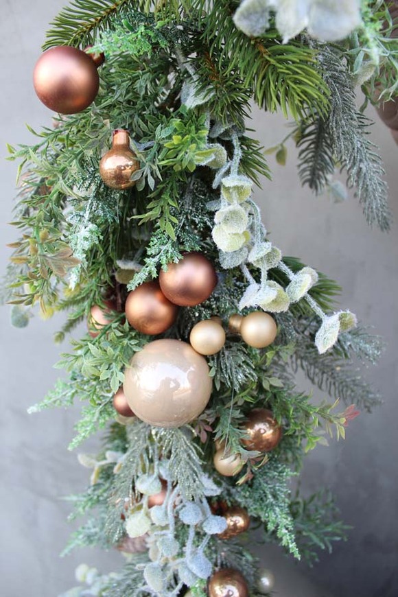 girlanda / dekoracja na stół Green Canoe Nature, dł.1,8m  