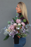 bukiet nagrobny, Lucilla Winter, wys.53cm 