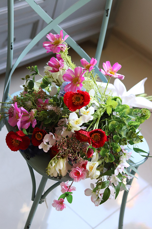 bukiet z polnych kwiatów, Regulia, dł.66cm