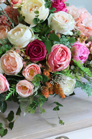 Beraso, kompozycja kwiatowa nagrobna, wym.47x75cm