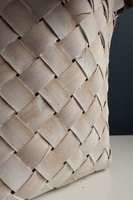 bardzo bogaty kosz z peoniami Serena, brudny róż, wys.50cm