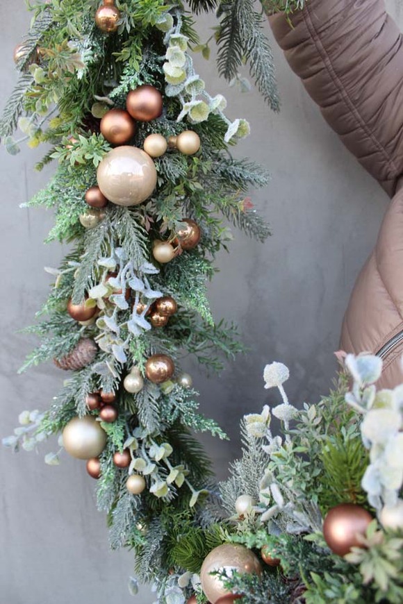 girlanda / dekoracja na stół Green Canoe Nature, dł.1,8m  