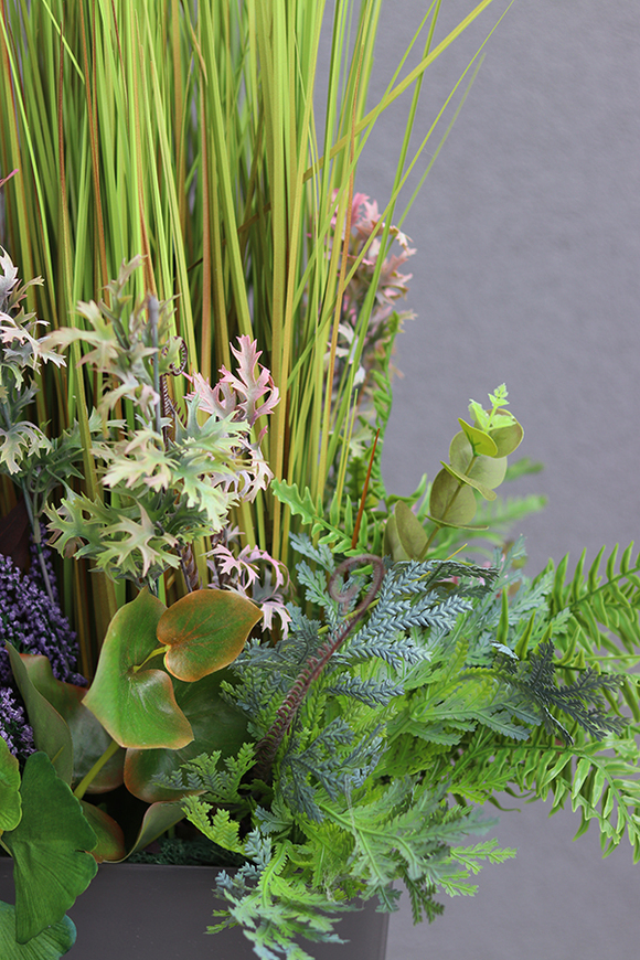 Jesienne Trawy, kompozycja ze sztucznych roślin / bukiet, wys.128cm