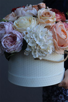 Misty, kompozycja kwiatowa / bukiet / flowebox wys.30cm