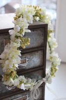 Apissa, komunijny kwiatowy wianek na głowę, rozmiar uniwersalny