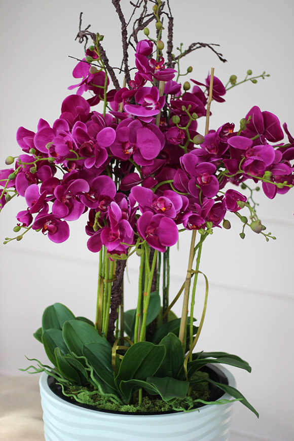 Gizelle Grande, wysoki sztuczny storczyk, wys.140cm
