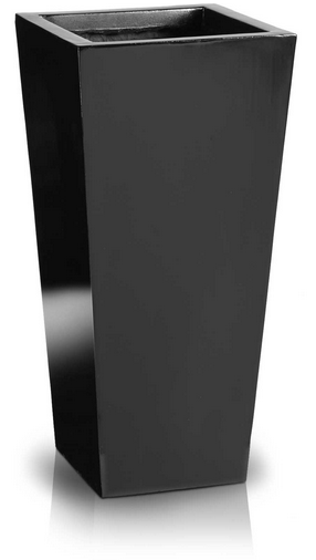 Fiberglass Fiber donica Camilla Black 30x67cm